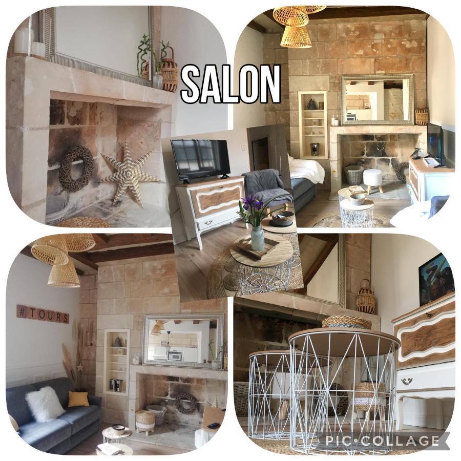 Vieux Tours, Charmant T2 40M2, 4 Pers, Lumineux Exteriör bild