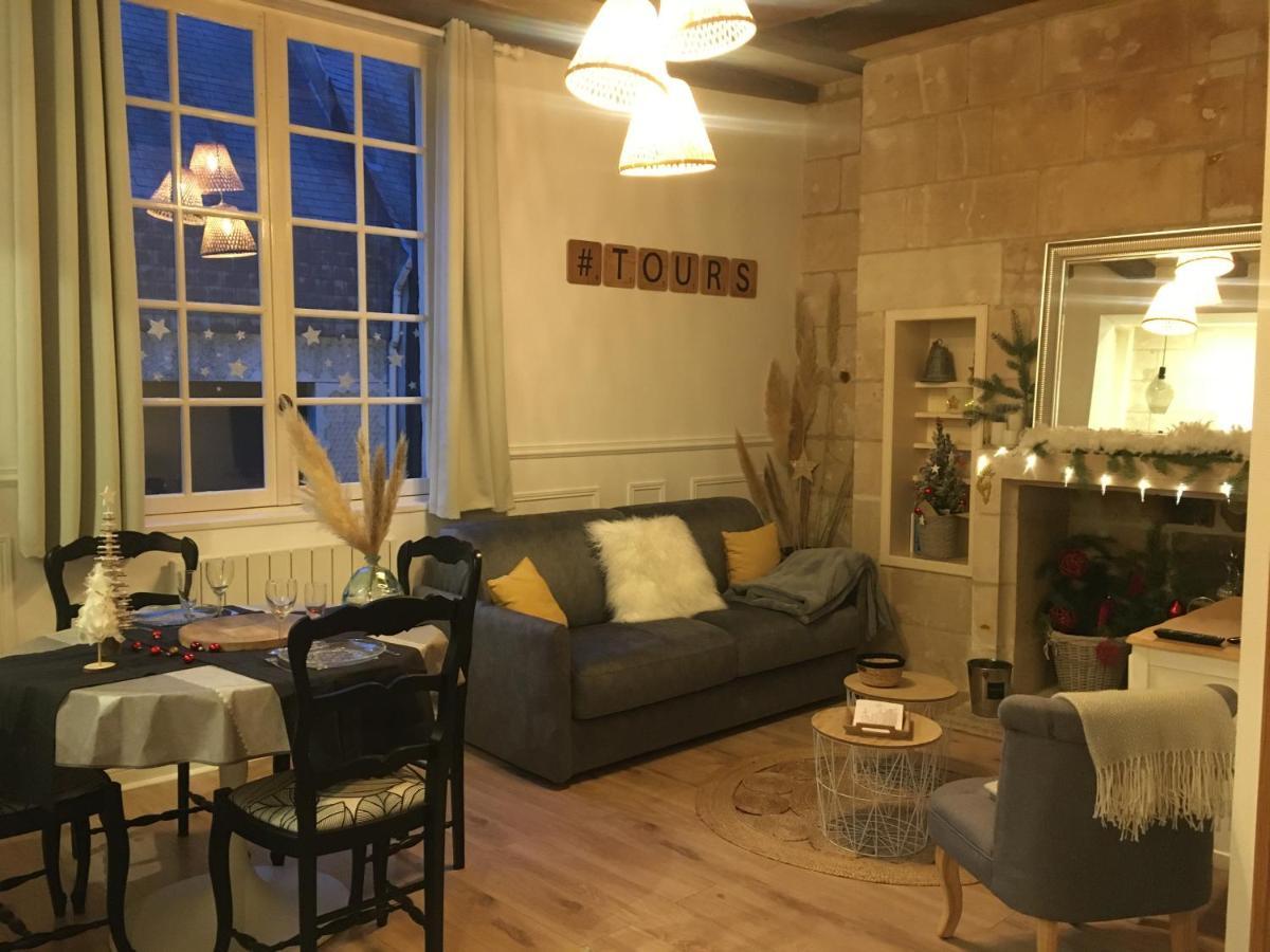 Vieux Tours, Charmant T2 40M2, 4 Pers, Lumineux Exteriör bild
