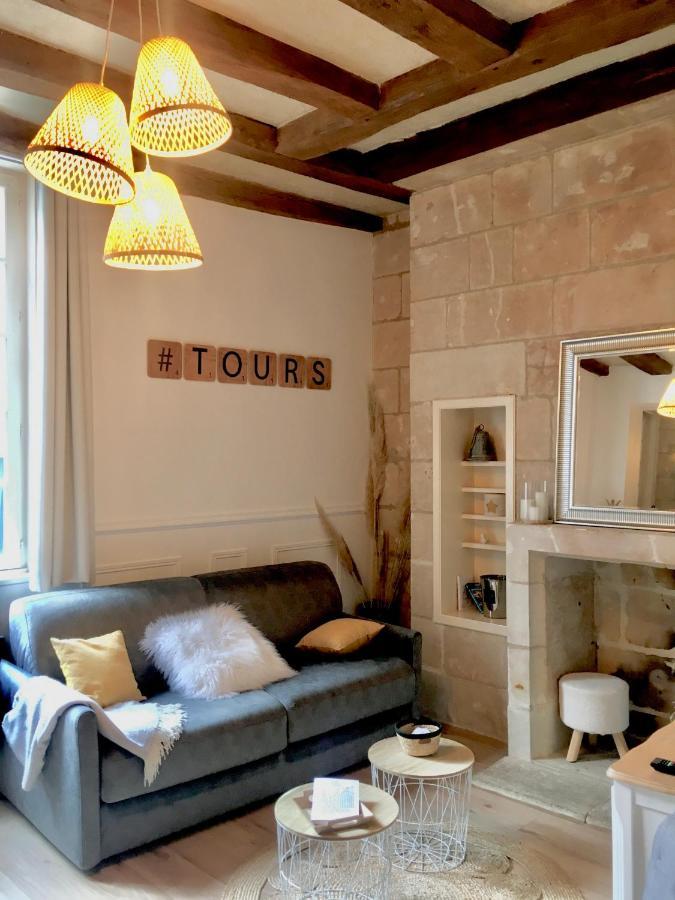 Vieux Tours, Charmant T2 40M2, 4 Pers, Lumineux Exteriör bild